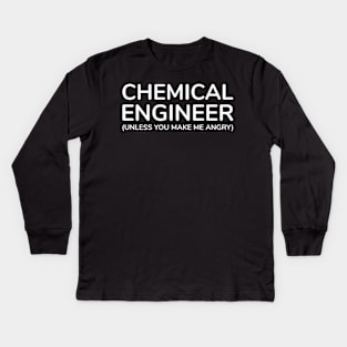 chemical engineer Kids Long Sleeve T-Shirt